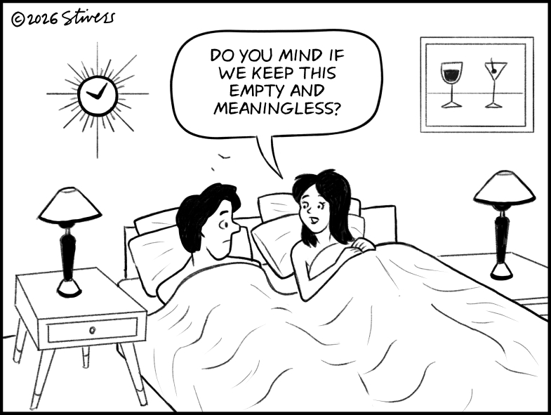 Let’s keep this empty and meaningless